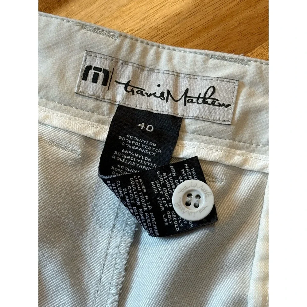 Travis Matthew Chino Shorts‎ Mens 40 Beige Khaki Golf